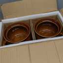 LE TAUCI French Onion Soup Bowls with Handles, 22 Ounce Ceramic French Onion Soup Crocks Oven Safe Serving Bowls for Soup, Chili, Beef Stew, Cereal, Pot Pies, Set of 4