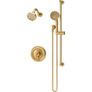 Symmons Braston HydroMersion Single Handle Shower Faucet Trim | Kit with Hand Spray in Brushed Bronze Finish - 1.5 GPM (Valve not Included) - S5898BBZ15TRM