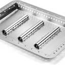 G421-0200-W1 Charcoal Tray Replacement for Charbroil Gas2coal Grill Parts 463340516 463370519 463336818 Charcoal Pan Char broil Gas 2 Coal 3 Burner Ash Catcher 466370516 463341918 Charcoal Pan