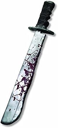 Friday the 13th: Jason Voorhees Machete with Sound Costume Accessory for Adults by Rubies, Men's No Size