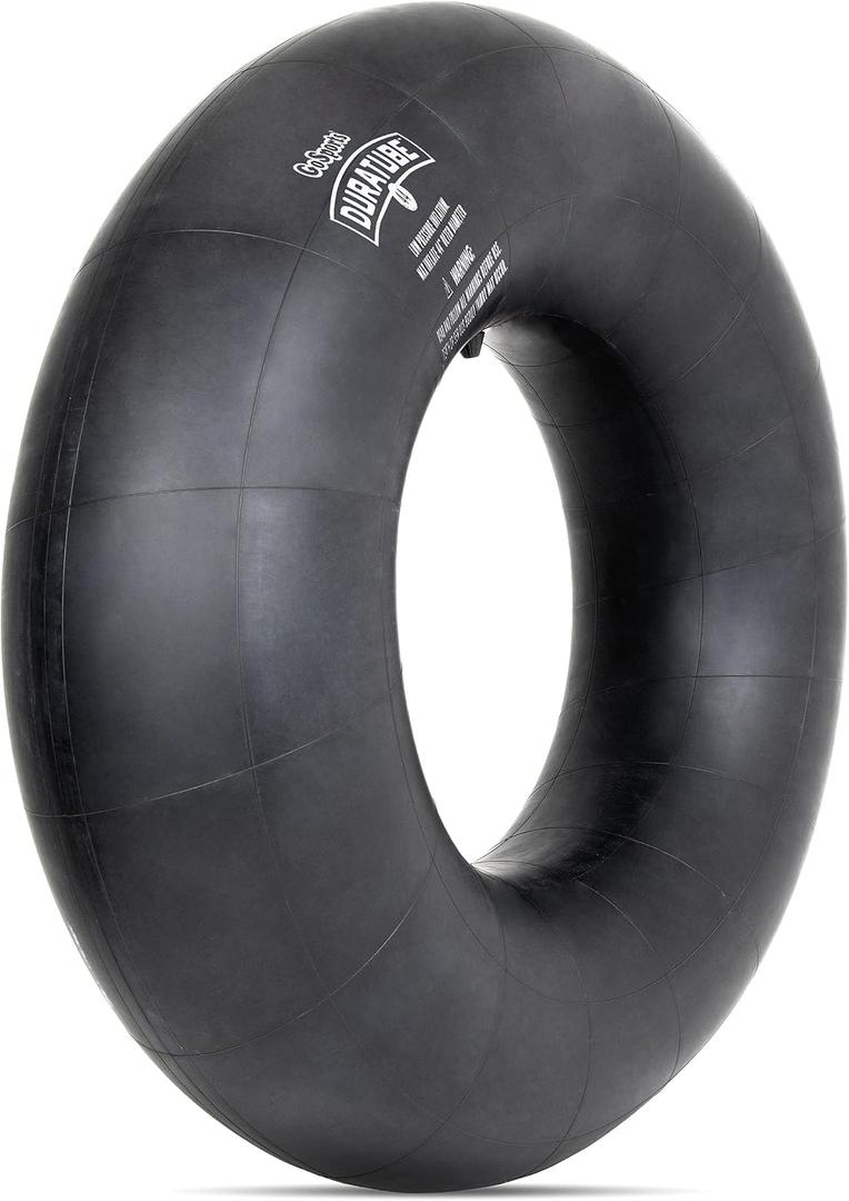 GoSports Duratube 44 Inch Heavy-Duty Tire Tube, Recreational Snow & Water Tire Tube - Commercial Grade (Black)