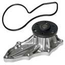 AUQDD AW6233 Professional Water Pump Kit Fit For (Engine 2.4L 2354cc ;K24Z2/K24Z3/K24Z6) 2009-2014 Acura TSX /2008-2012 Honda Accord /2010-2011 CR-V