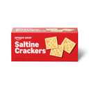 Amazon Saver, Saltine Crackers, 16 Oz (Previously Amazon Fresh, Packaging May Vary) Best By 03/14/26