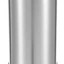 1 Pc 2" Canister Hair Dryer Holder Hot Curling Iron Appliance Tube Stainless Steel Hair Curling Hot Dryer Holder Salon Station Organizer Tube and Comb Accessories for Salon Bathroom