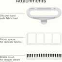 Conair Handheld Garment Steamer for Clothes, Turbo ExtremeSteam 1875W Fabric Steamer, Portable Handheld Design, Strong Penetrating Steam, White/Champagne