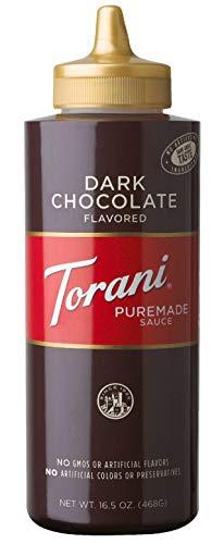 Torani Dark Chocolate Sauce, 16.5 oz, 4 pack