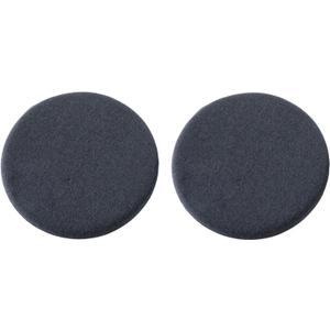 Dark Grey 15 Inch 2 Pack Round Memory Foam Chair Pad for Dining Room, Kitchen, and Office Use, Anti-Slip Round Stool Cushion, Comfortable Seat Cushion with Removable Cover