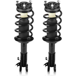 Front Complete Struts Assembly w/Coil Spring Shock Absorber Fit for Honda Civic 1.8L L4 Sedan/Acura CSX 2.0L L4 Sedan 2006-2011, Replace for 172287 172286, 2Pcs Front Complete Struts Assembly w/Coil Spring Shock Absorber Fit for Honda Civic 1.8L L4 Sedan/Acura CSX 2.0L L4 Sedan 2006-2011, Replace for 172287 172286, 2Pcs