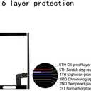 4 x Screen Protector for Insta360 X3 Anti-scratch Tempered Glass Clera Hard Protective Film Cover (3pack)