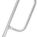 Adviace 60040 17'' Grill Burner Replacement for Weber Q100 Q120 Q1000 Q1200 Baby Q 386001 386002 516002 516001 50060001 51060001 Gas Grill, 304 Stainless Steel Burner Tube Pipe for Weber 69957 45657
