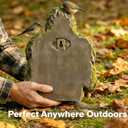 Outdoor Tree Face Bird Feeder Sculpture, Waterproof Tree-Mounted Resin Bird Feeder, Forest Guardian Style Garden Yard Art Decor for Backyard Wildlife
