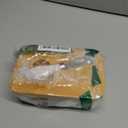 Glass Butter Dish with Bamboo Lid and Knife, Airtight Seal for Freshness, Large Butter Dish for East and West Coast Butter, Ideal for Countertop and Refrigerator Storage, Premium Glass Butter Keeper