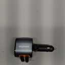 Retractable Car Charger,5 in 1 Fast Cars Phone Charger 90W,Bluetooth 5.3 FM Transmitter Adapter,Handsfree Call,2 Retractable Cables and USB Chargers for iPhone17/16 15/14/13 (Black)