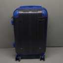 Rockland London Hardside Expandable Luggage with Spinner Wheels, Grey, Carry-On 20-Inch