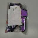 Rabbitgoo Dog Harness Medium Sized, No Pull Pet Harness with 3 Buckles, Adjustable Soft Padded Vest with Control Handle, Walking Reflective Pet Vest for Medium Dogs, Purple, M