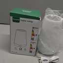 Auxmir Night Light, Dimmable Touch Lamp for Bedroom, Portable Rechargeable Bedside Table Lamp for Baby Nursery, 13 RGB Colors & 5 Brightness, Night Lights for Bedroom Living Room Bathroom Hallways