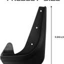 4PCS Car Mud Flaps Splash Guards No Drilling Mudguards Front Rear Fender Guards Wheel Tire Mud Splash Protection Universal Fit Sedan SUV Truck Pickup Heavy Duty Automotive Replacement Accessories