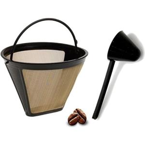 Replacement Permanent Coffee filter GTF Gold Tone Filter for DCC-3200 with Large Coffee Scoop