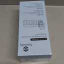 Sinnsally Sponge Holder for Kitchen Sink Organizer Caddy, Dish Brush Scrubber Holder, Stainless Steel Sink Box Holder with Stand, Soap Dispenser Set Tray Counter Accessories & Storage Rack (Black)