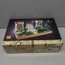 LEGO Icons Fountain Garden Building Set - DIY Kit for Adults, Ages 18+ - Miniature Craft Building Blocks for Home Decor, Display - Gift for Birthdays - with Cypress Trees and Grape Vines - 10359