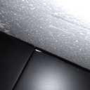 79" Black Floating TV Console with LED LightsFloating TV Stand Wall Mounted – Modern Floating Entertainment Center