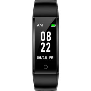GRV Fitness Tracker Non Bluetooth Fitness Watch No App No Phone Required Waterproof Pedometer Watch with Steps Calories Counter Sleep Tracker for Men Women Parents (Black)