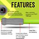 Flexzilla Garden Hose with SwivelGrip, 5/8 in. x 25 ft., Lightweight All-Weather Water Hose, Durable and Flexible, Leak-Free Connections