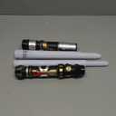 TOY Life Light Up Saber 2 Pack Light up Saber for Kids Extendable Light Up Toy Sword for Kids Lightsavers with Motion Sensitive FX Sound Dark Saber for Adults Kids Halloween Dress Up Parties Gifts