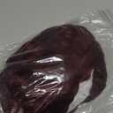 Short Curly Pixie Cut Wigs for Black Women Pixie Cut Wig Human Hair Chic Elegent Wig with Bangs Burgundy Dark 99j Color Natural Looking Glue less Full Machine Made Short Human Hair Wig