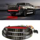 1797 Tailgate Light Bar 60 Inch LED Brake Light Strip for Truck Bed Turn Signal Reverse fit Car Pickup Trucks Exterior Rear Accessories 12V Waterproof