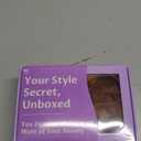 KooKaStyle Invisible Wire Hair Extensions with Transparent Headband Adjustable Size 4 Secure Clips Long Wavy Secret Wire Synthetic Hairpiece for Women(30C#Copper Auburn 20Inch)