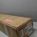 36 in. W x 4 in. H Engineered Stone Backsplash for Bathroom Vanity Sink Top in Ariston White