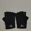 ATERCEL Workout Gloves for Men and Women, Exercise Gloves for Weight Lifting, Cycling, Gym, Training, Breathable and Snug fit (Medium, Black)