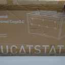 BUCATSTATE Hamster Cage 3.0: Metal Large Rat Cage Stackable with Top Access Easy Assemble 39.3L x 19.7W x 20.6H Inches Dwarf Syrian Hamster Tank for Gerbil Mouse (5.4 ft, White)