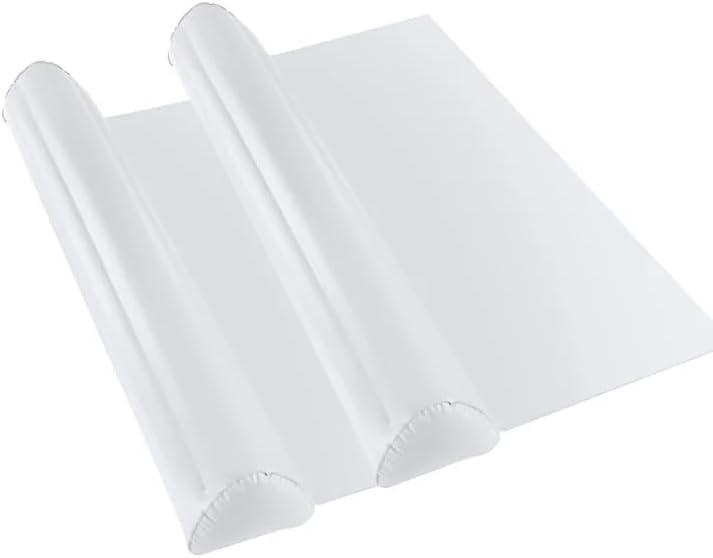 Lilian&Gema [2-Pack] Inflatable Bed Rails for Toddlers Travel Bed Bumper for King, Queen, Twin, Full-Size Bed Non-Slip Soft Flocking Portable Beds Rails for Hotel, Travel, Home