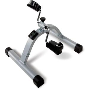 Marcy Under Desk Mini Pedal Leg and Arm Exercise Cycle with Adjustable Magnetic Resistance Leg Exercisers