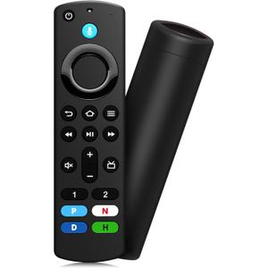 Replacement Voice Remote Control Fit for AMZ Smart TVs Stick/4K Max/4K/Cube/Stick Lite/Stick HD, Smart TV 3rd Gen, Compatible with Insignia/Toshiba/Pioneer Smart TVs