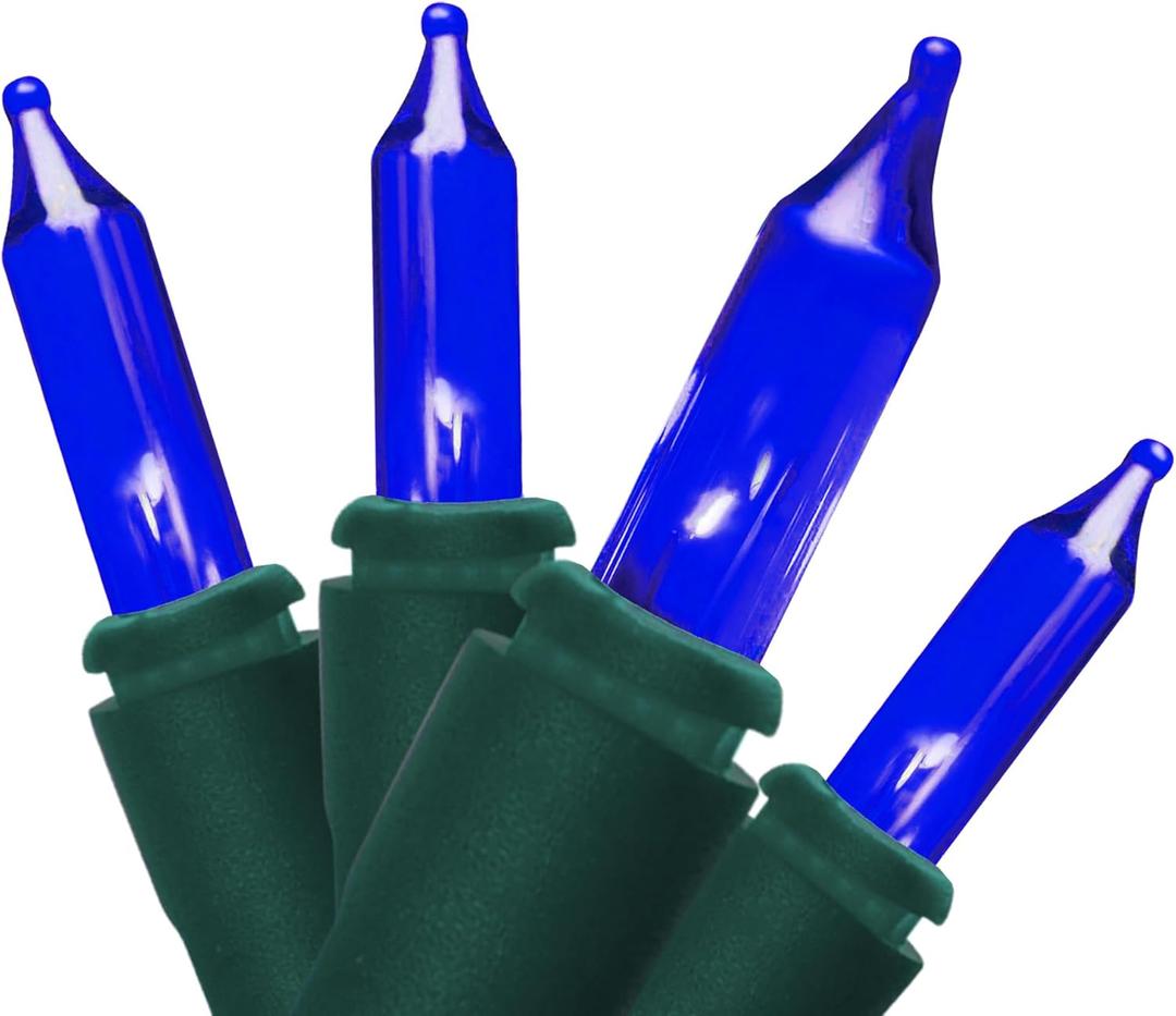 Designer Series Light Set, 100 Blue Lights,36.75Ft