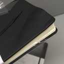 Comix 6 Pack Lined Journal Notebooks for Work, 240 Pages, 5.5"x8.3", Black, Hardcover, A5 Medium College Ruled, Journaling Notebooks for Notes-taking, Fits for Office School Home