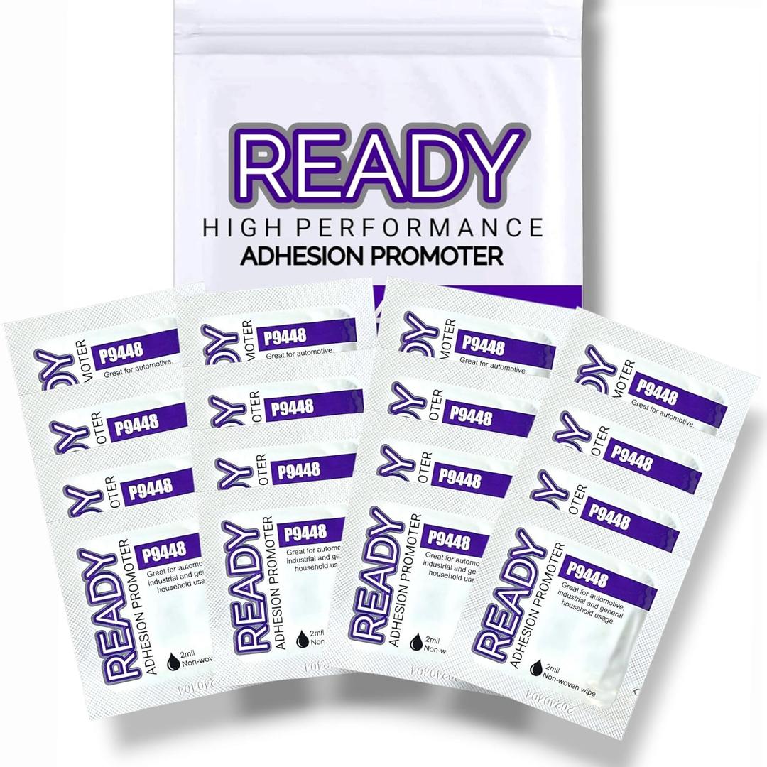 Ready High Performance Adhesion Promoter 16 Pack, Improve Bond Upto 5X, Advanced UV Resistance (16)
