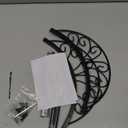 Josmimic Wall Mounted Hose Holder - Metal Water Hose Holder - Heavy Duty Hose Hanger for 100/ 110/ 150 FT Water Hose Extension Cords Vacuum Hose