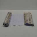 Guvana 17.3"787" Brick Peel and Stick Wallpaper Grey Brown 3D Self Adhesive Wall Paper Removable Contact Paper Brick Textured Vintage Wallpaper Decorative Wall Classroom Covering