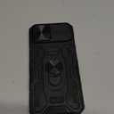 Caka for iPhone 14 & 13 Case with Camera Cover & Kickstand - 360 Rotate Ring Stand - Heavy Duty Protective Cover - Black