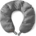 YnM Weighted Shoulder Wrap for Pain Relief and Relaxation, Large Weighted Wrap Filled with Glass Beads, Cooling Rayon & Cozy Velvet Dual-Sided Removable Cover Included, 3lb