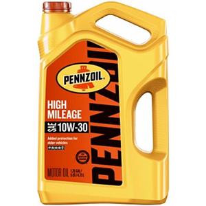 Pennzoil 550045205 High Mileage Vehicle Motor Oil, 10w-30, 5 Qt (Pack of 3) 3