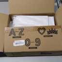 Pooqla 4 FT Marquee Light Up Letters, Cool White and Warm White Marquee Letter 4 Feet Tall, Giant LED Sign Big Mosaic Letter S for Balloons Birthday Party Anniversary Wedding Decorations