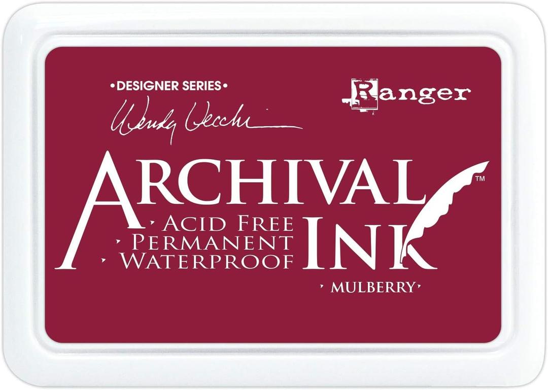 Ranger Wendy Vecchi Mulberry ARCHIVAL Ink Pads