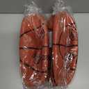 2 x Wuzfully Kids Basketball Size 3(22") for Toddler boy and Girls, Youth Basketball Size 5(27.5") for Indoor Outdoor Pool Play Games (Brown)