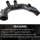 Intake Turbo Charge Pipe for BMW N54 E82 135i / E90 E92 E93 335i | Improve Throttle Response, Decreases Turbo Lag