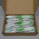 30 Pack Bulk Toothbrushes with Covers, Individually Wrapped Tooth Brush Pack for Adults & Kids, Disposable Toothbrush Medium Soft for Travel, Donations, Hotels